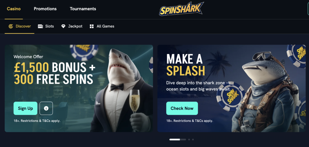 SpinShark Casino